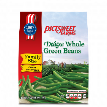 Whole Green Beans - Pictsweet Farms Farm Favorites Whole Green Beans 10 (360x360), Png Download