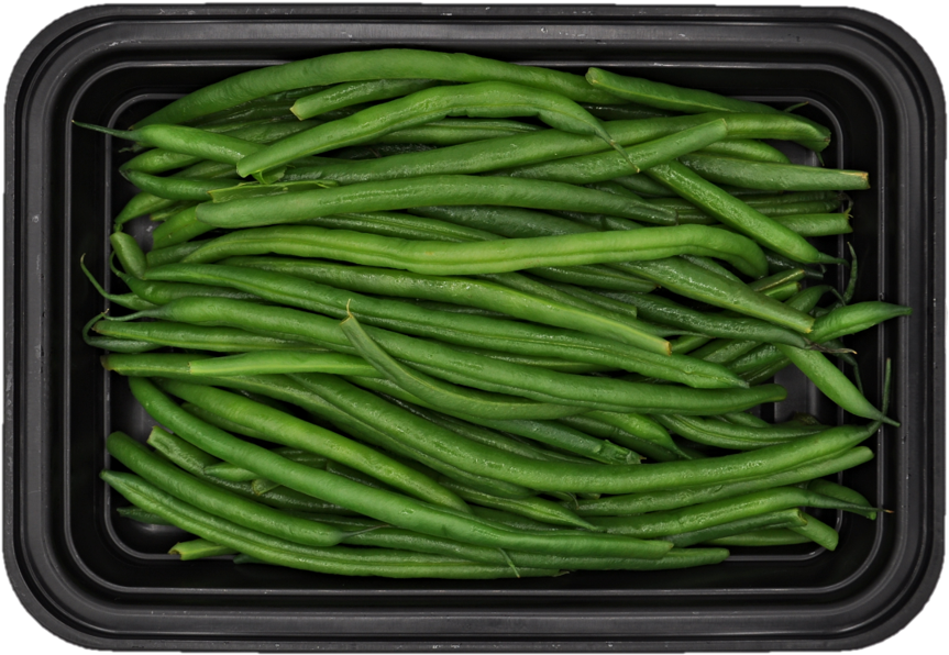 Side Of Green Beans (909x644), Png Download