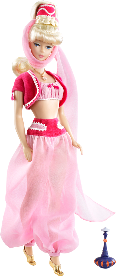 I Dream Of Jeanie Barbie Dol - Dream Of Jeannie Barbie (640x950), Png Download
