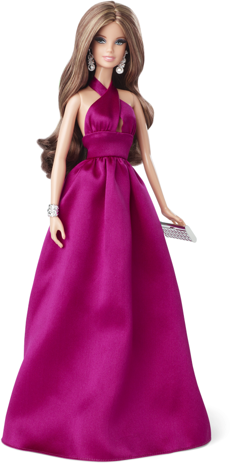 Nice Barbie Doll - Red Carpet Barbie (640x950), Png Download
