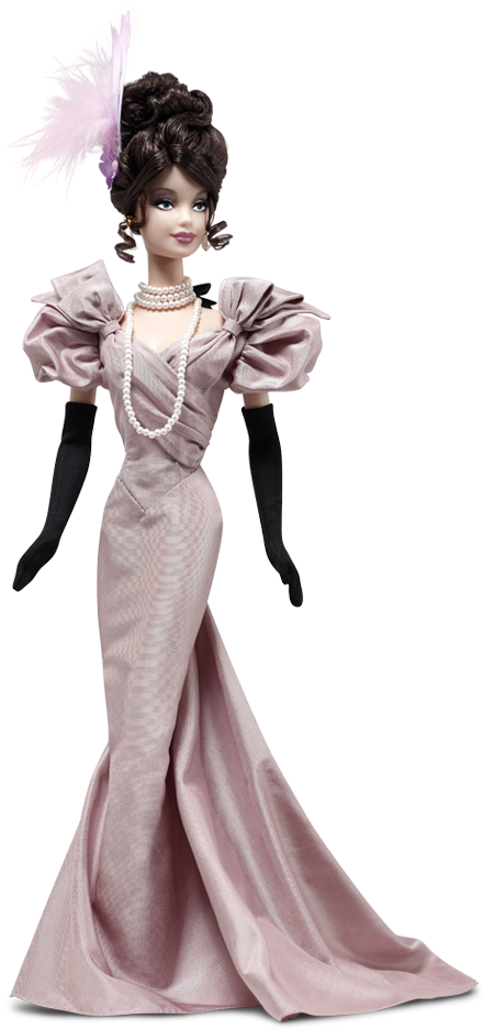 Dolls Collection Images La Belle Époque Barbie® Doll - Barbie La Belle Epoque (640x950), Png Download