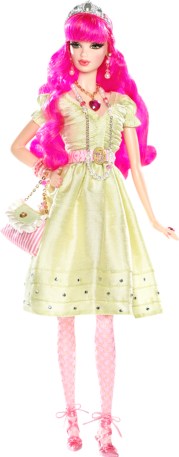Barbie Dolls I Don't Dare To Get Out Of The Box - Barbie Collector Tarina Tarantino (640x950), Png Download