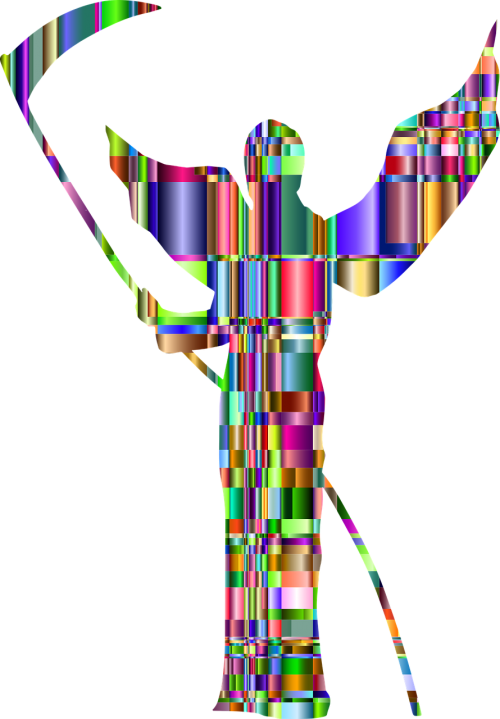 Death (500x719), Png Download