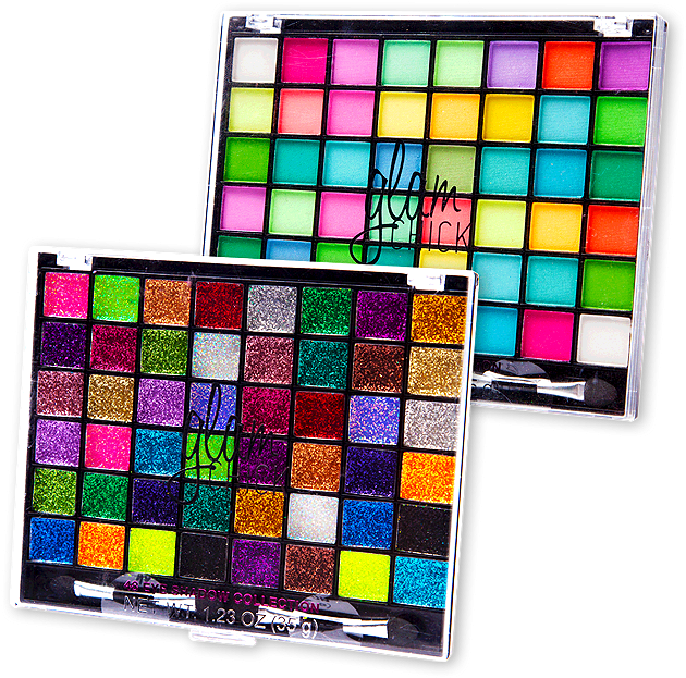 Eyeshadow Clipart Makeup Box - 5 And Below Makeup (654x654), Png Download