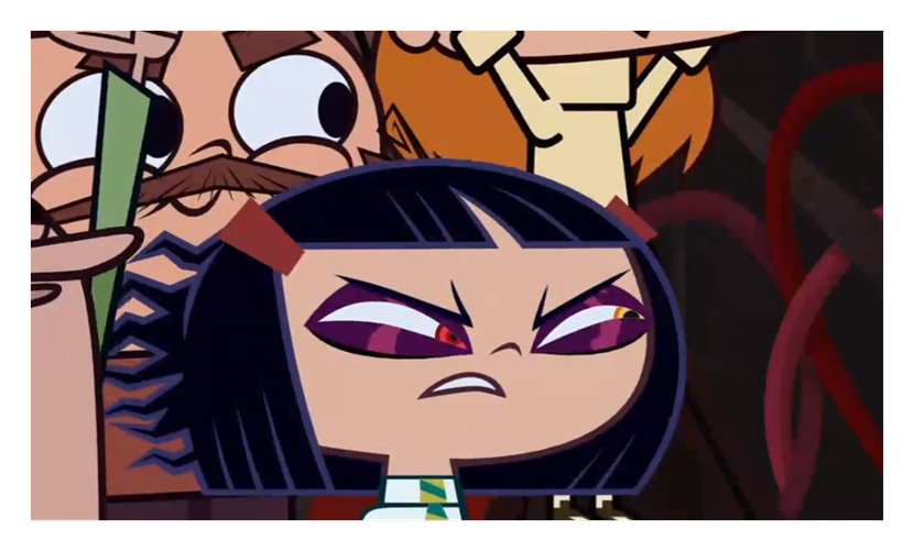Sidekick Kitty Ko Silly Eyeshadow - Cartoon (830x501), Png Download