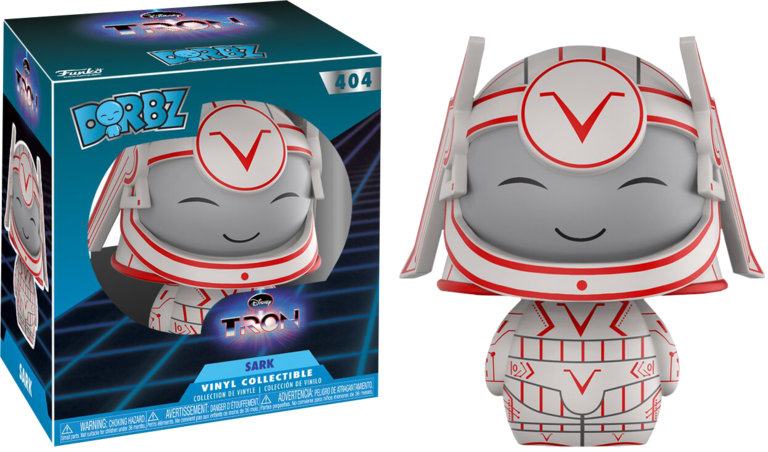 Sark Dorbz Vinyl Figure - Tron Sark Dorbz Vinyl Figure (768x452), Png Download