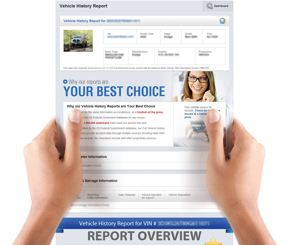 Free Vehicle History Report Vin Check Carfax - Car (930x791), Png Download