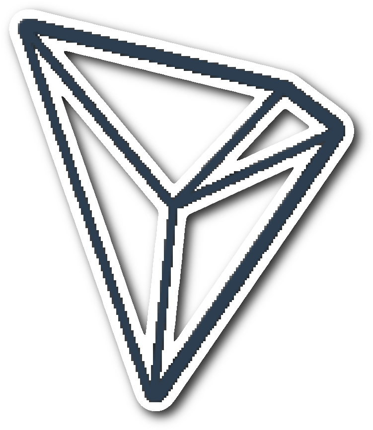 Tron Sticker - Triangle (1064x1064), Png Download