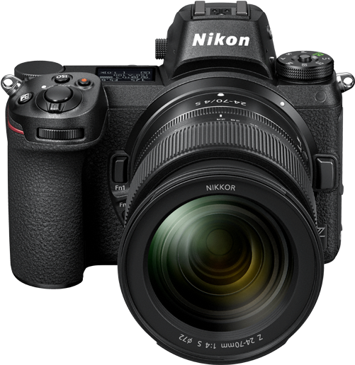 Nikon Z6 Full Frame Mirrorless Camera With 24 70mm - Canon Eos 80d 18 135mm (700x595), Png Download