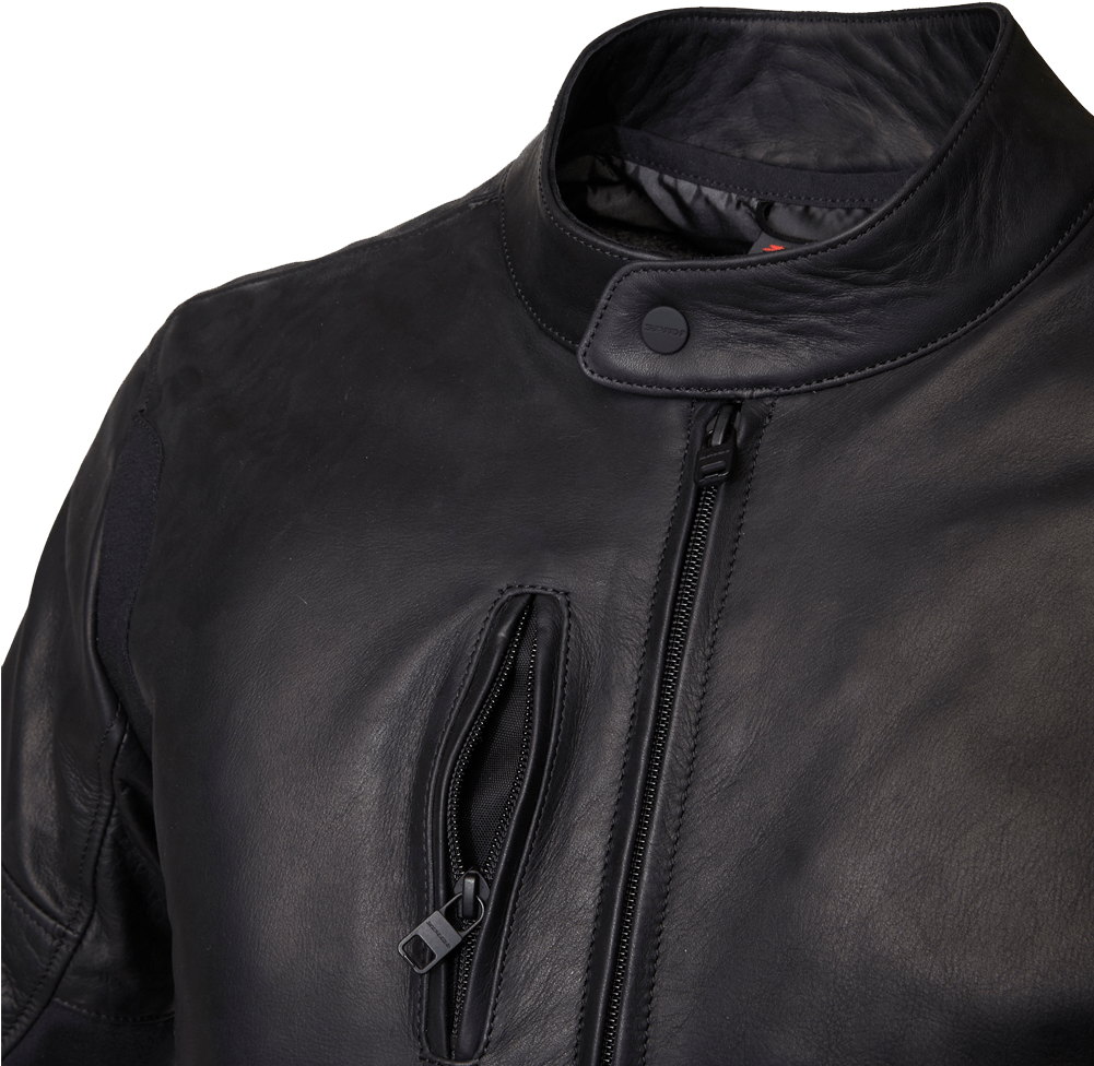 Black Funnel Collar Sweatshirt (1000x1000), Png Download