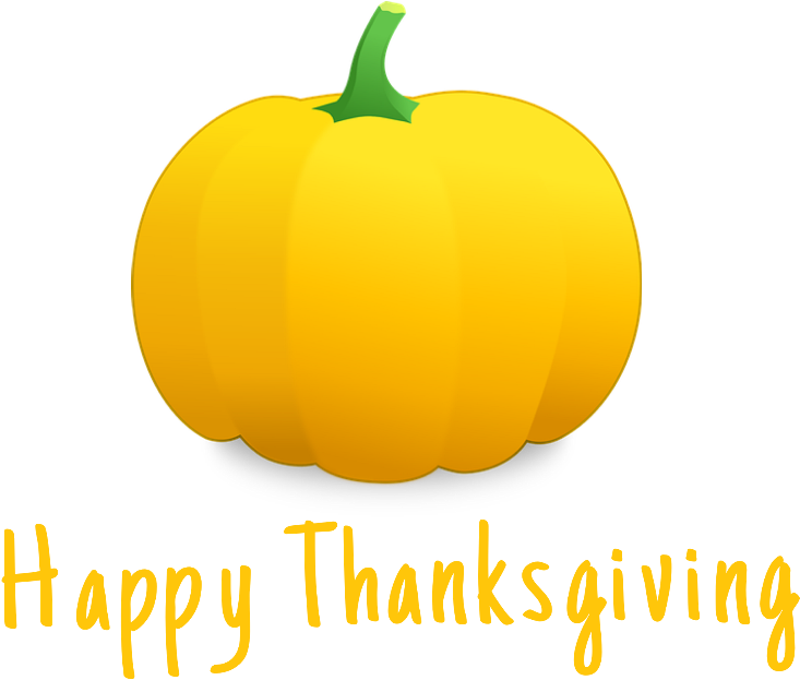 Ftestickers Thanksgiving Pumpkin Pumpkinpie Happy Freet - Pumpkin (1024x1024), Png Download