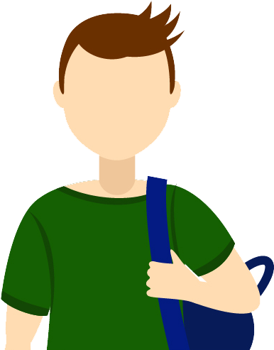 Help Your Student - College Student Icon Png (500x500), Png Download