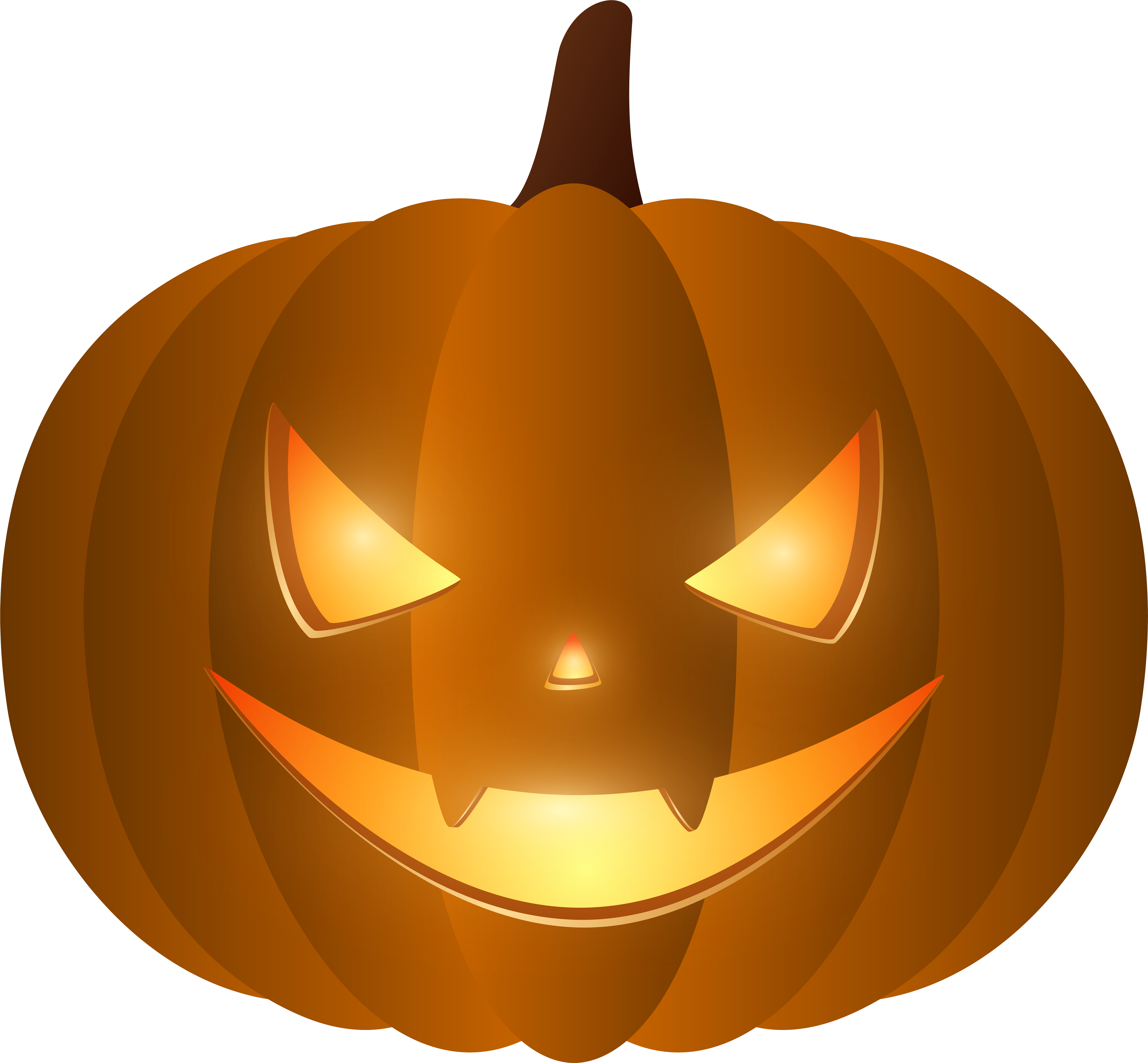 Thanksgiving Pumpkin Png (8000x7407), Png Download