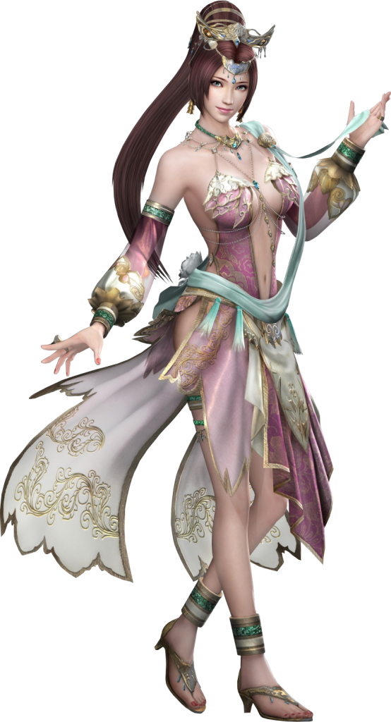Goddess Dynasty Warriors - Diao Chan Png (554x1024), Png Download
