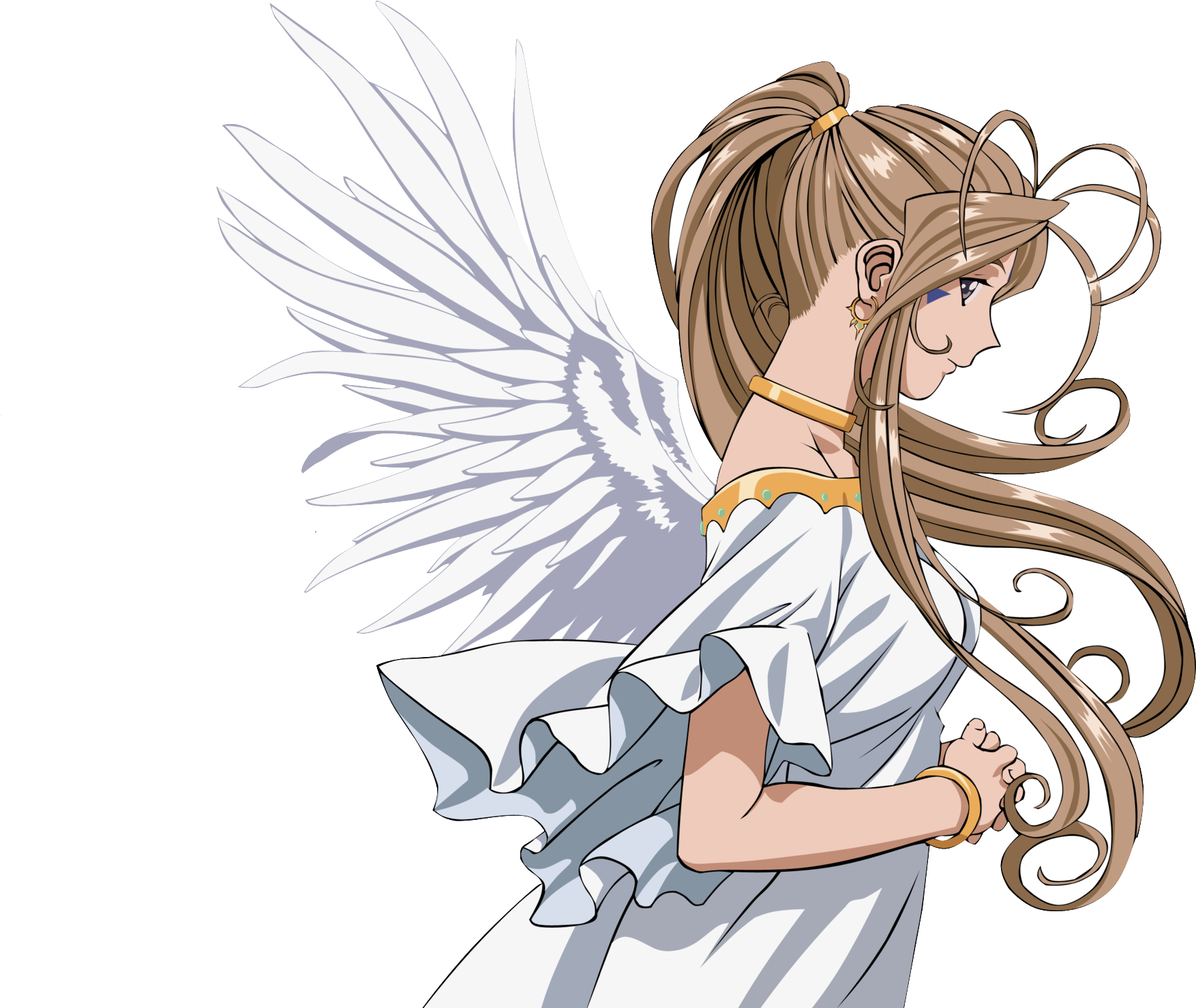 Ah My Goddess, Chiba, Character Design, Figure Drawings - Ah! My Goddess - Vol. 3 [region 1]: With Or (2141x1633), Png Download