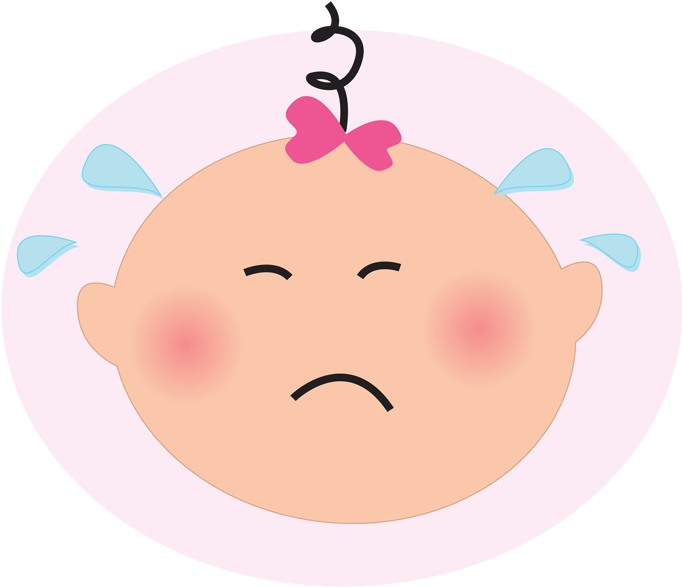 Girl-cry - Apple Pay (681x600), Png Download