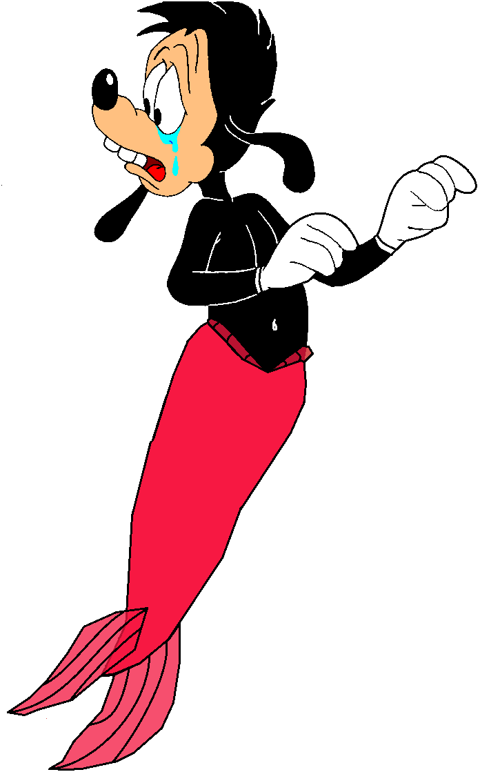 Max Goof Merboy Cry (696x1119), Png Download