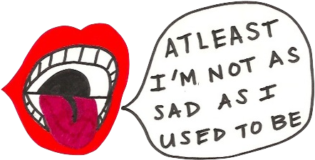 A$$thetic - Least Im Not As Sad (500x249), Png Download