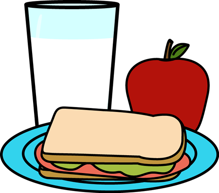 Coolest Eating Breakfast Clipart Lunch Pictures Clip - Lunch Clipart (450x398), Png Download
