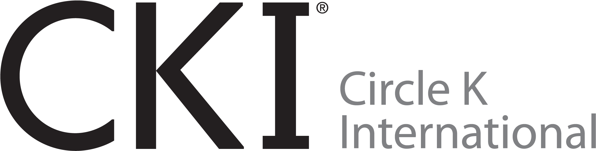 Cki - Circle K International Flyer (2458x833), Png Download