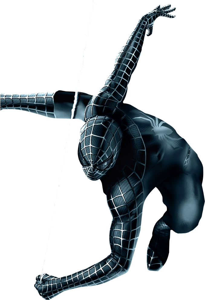 Download Black Spiderman Png Spiderman 3 Full Size PNG Image PNGkit