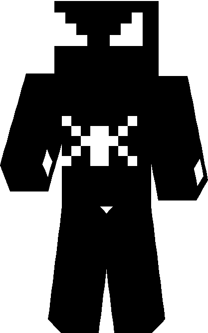 Biel3000 - Spiderman Bulletproof Suit Skin Minecraft (417x666), Png Download