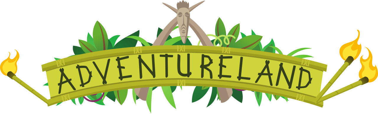 Animal Kingdom Logo Png For Kids - Main Street Usa Logo (1280x388), Png Download