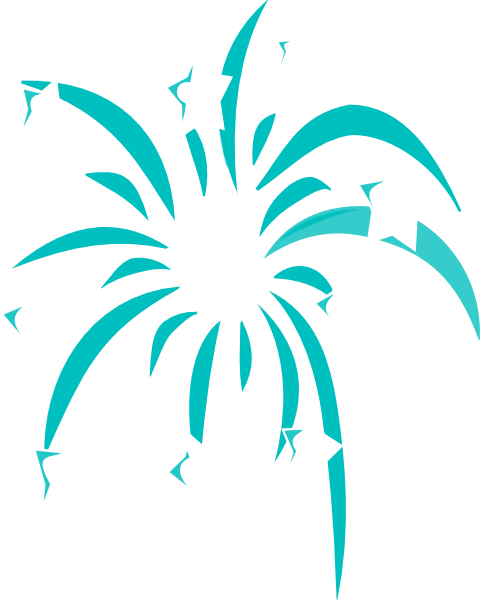 Firework Vector Fourth July - Patriotic Clip Art (480x600), Png Download