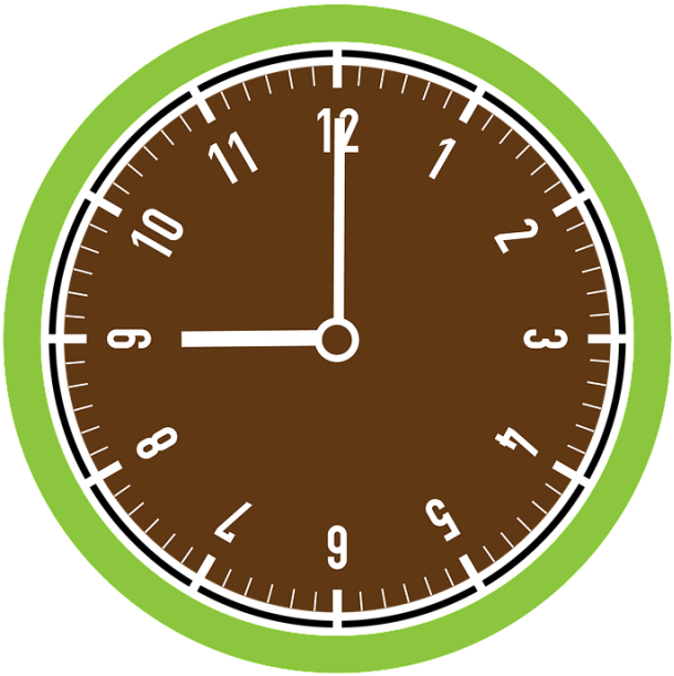 Clock (640x640), Png Download