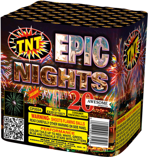 Large - Tnt Fireworks, Laser Rainbow (600x600), Png Download