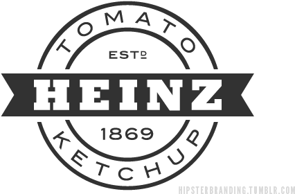 Visit The Hipster Branding Blog - Hipster Brand Logo (500x300), Png Download