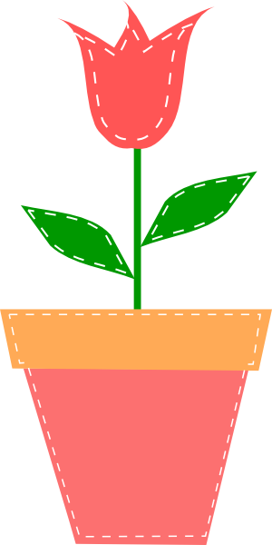 This Free Clipart Png Design Of Spring Clipart Has (300x600), Png Download