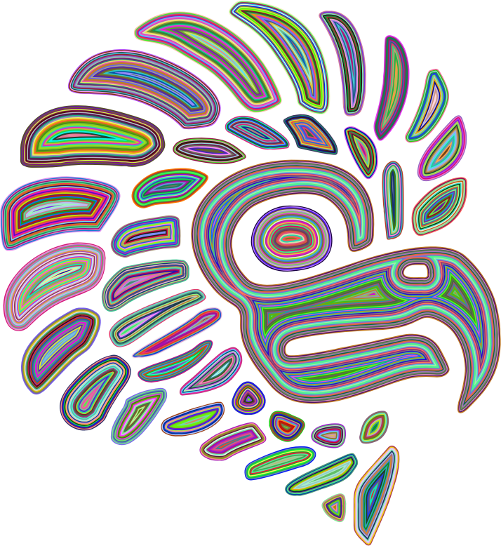 Medium Image - Mexican Silhouette Eagle Png (714x778), Png Download