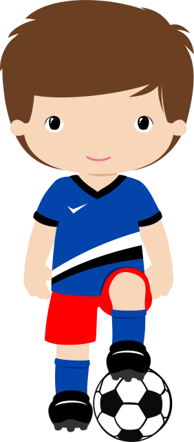 Here - Boneco Jogador De Futebol Png (282x640), Png Download