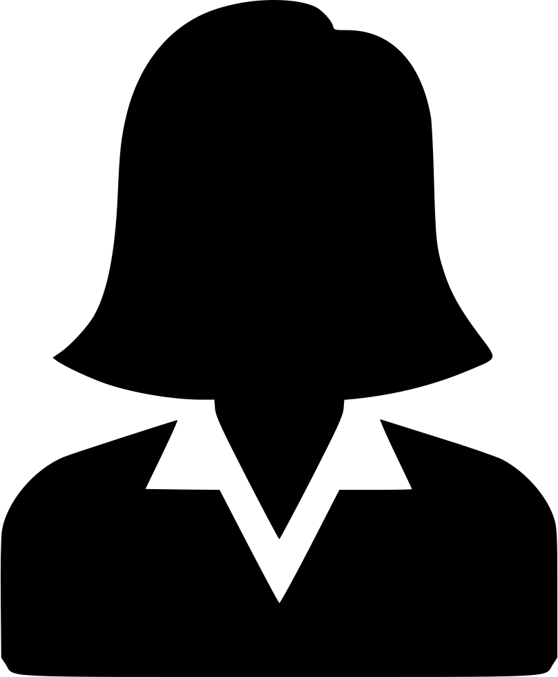 Business Woman Silhouette - Ejecutivo Icono Png (808x980), Png Download