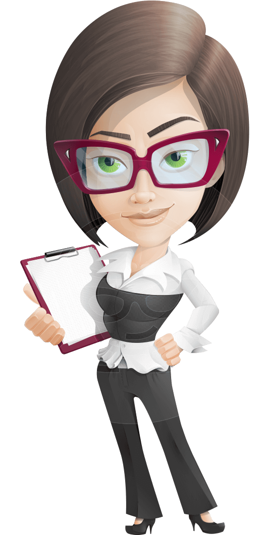 Jpg Black And White A Formally Dressed Character With - Bob Glasses Cartoon (612x1060), Png Download