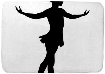 Silhouette Danseuse (400x400), Png Download