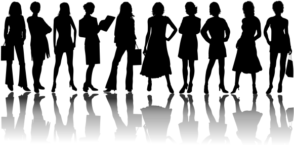 Business Woman - Vector Graphics (600x372), Png Download