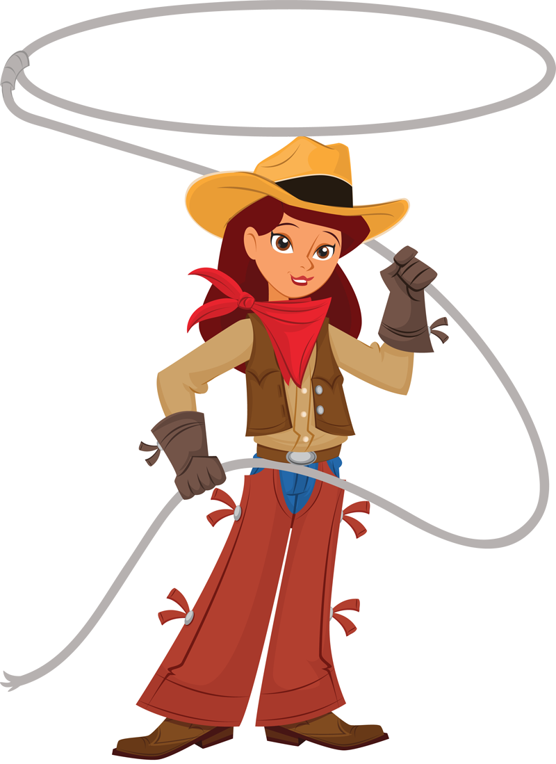Cowboy Free Cowgirl Clipart 2 Clipartwiz - Cowboy Clipart (800x1099), Png Download
