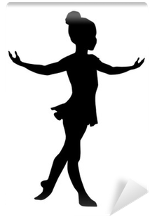 Little Girl Dancer Silhouette (400x400), Png Download