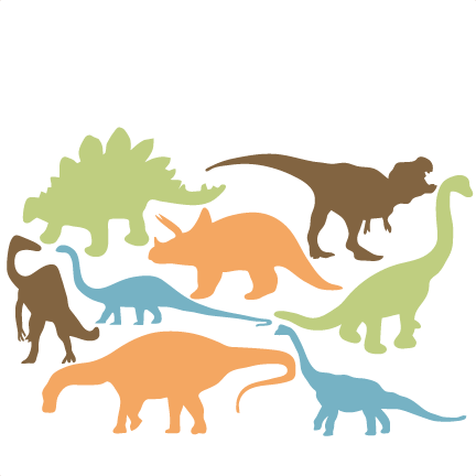 Jpg Freeuse Dinosaur Silhouette Free At Getdrawings - Dinosaur Silhouette Svg (432x432), Png Download