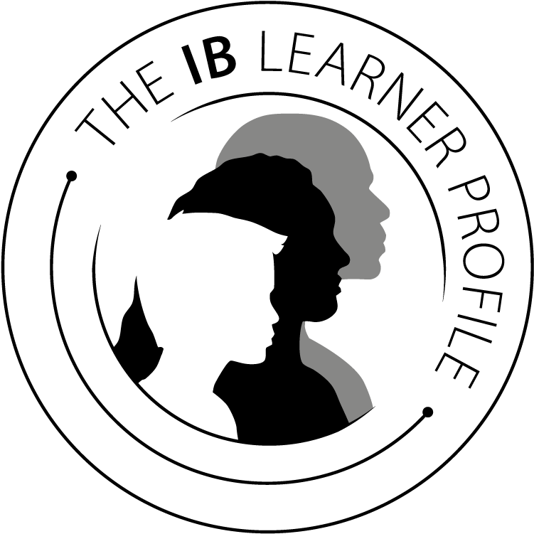 Ib Learner Profile Black And White - Ib Learner Profile Logo (1118x1118), Png Download
