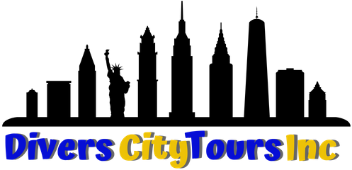 Divers City Tours - 2015 Statue Of Liberty 5k (500x248), Png Download