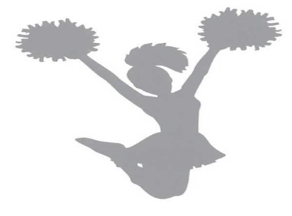 Cheerleading (600x445), Png Download