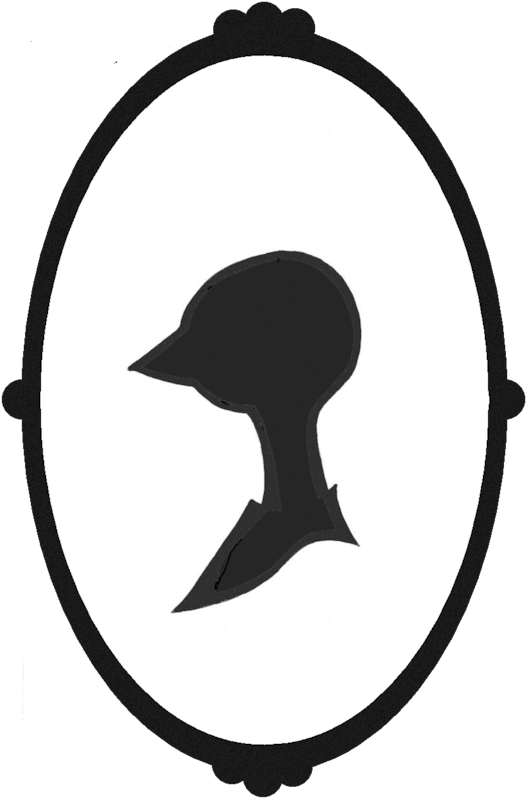 Bunny Silhouette Portrait By Bitterest On Clipart Library - Silhouette (600x812), Png Download