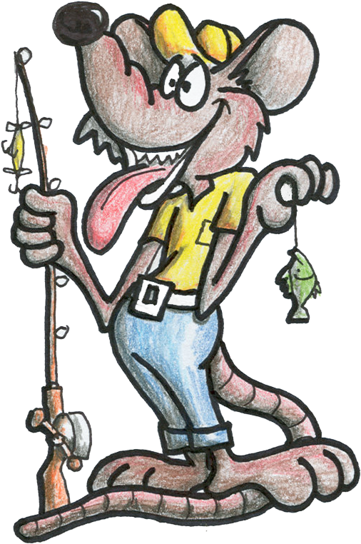 River Rat Clipart - River Rat (549x800), Png Download