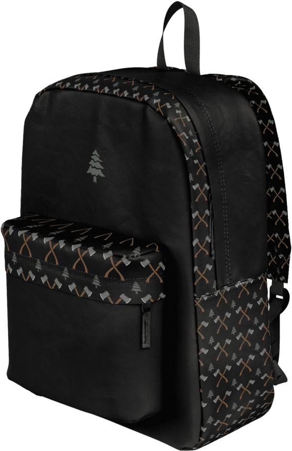 Pine Tree Axes Classic Backpack - Mochila Compadretes (1024x1024), Png Download