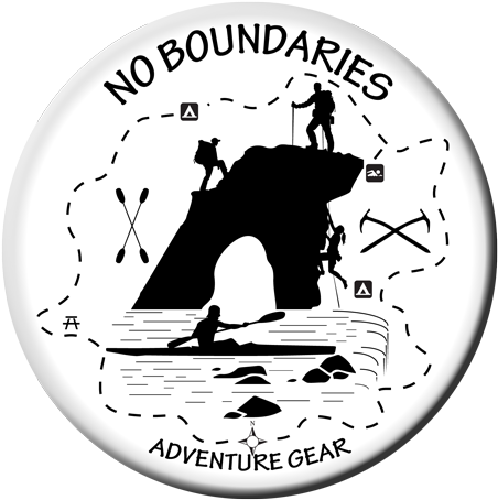 No Boundaries Logo - Cheap Home Switch Stickers Diy Climbing Pattern Wall (500x500), Png Download