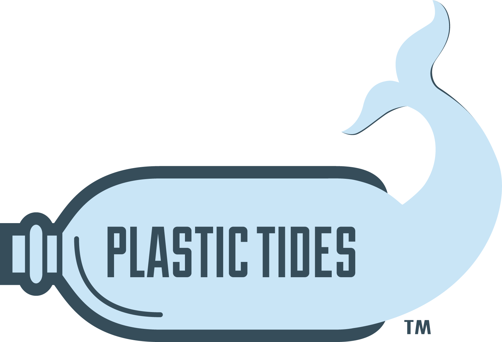 Unnaplastic Tides Logo Trademark Med - Plastic Tides (1642x1119), Png Download