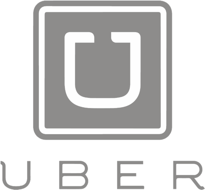 The Process To Sign-up For Uber And Lyft Started Out - Uber Logo In White (800x800), Png Download